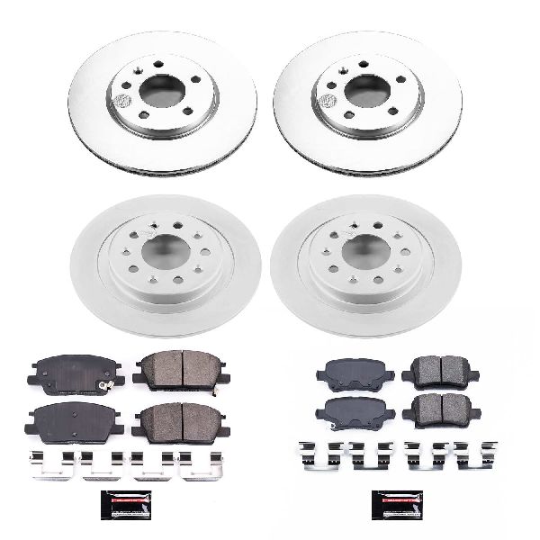 2018-2020 GMC Terrain Disc Brake Kit - Front and Rear (Powerstop)