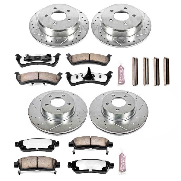 2001-2002 Ford Explorer Sport Disc Brake Kit - Front and Rear (Powerstop)
