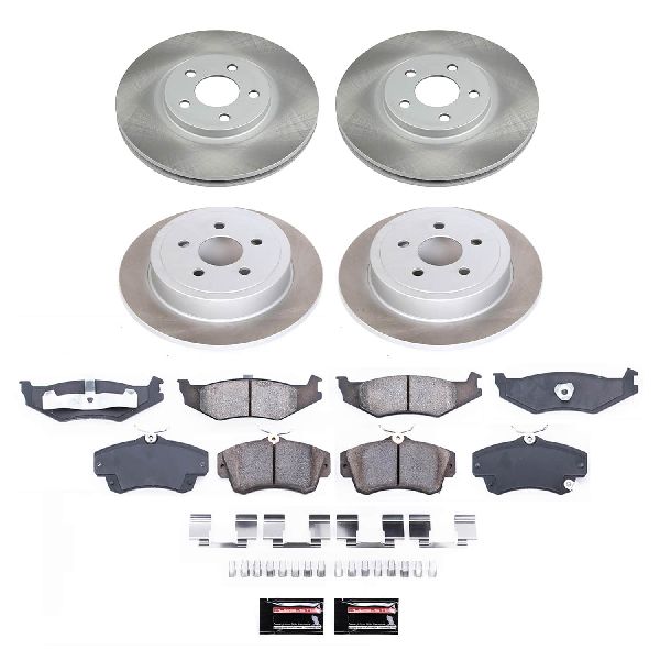 2001-2007 Chrysler PT Cruiser Disc Brake Kit - Front and Rear (Powerstop)