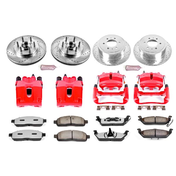 2004 Ford F-150 Disc Brake Kit - Front and Rear (Powerstop)