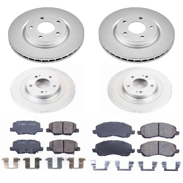 2014-2018 Mitsubishi Outlander Disc Brake Kit - Front and Rear (Powerstop)