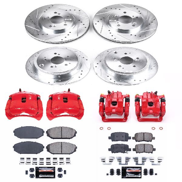 2001-2002 Acura MDX Disc Brake Kit - Front and Rear (Powerstop)