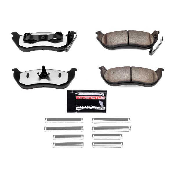 2003-2006 Jeep Wrangler Disc Brake Pad Set - Rear (Powerstop)