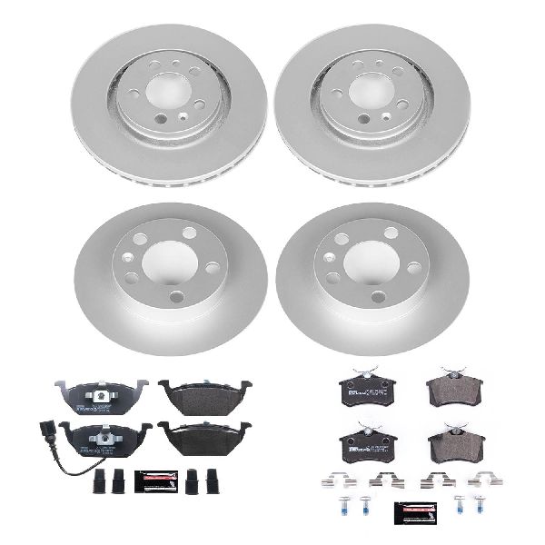 1999-2005 Volkswagen Jetta Disc Brake Kit - Front and Rear (Powerstop)