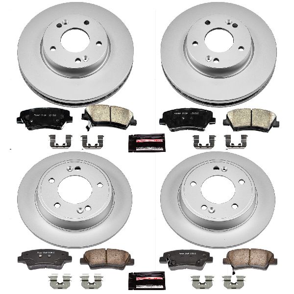 2013-2014 Hyundai Elantra Coupe Disc Brake Kit - Front and Rear (Powerstop)