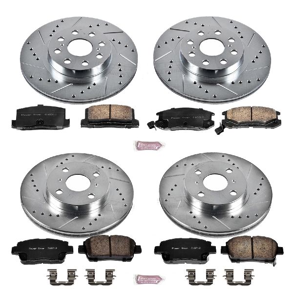 2000-2005 Toyota MR2 Spyder Disc Brake Kit - Front and Rear (Powerstop)