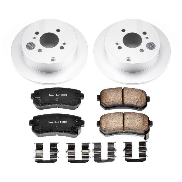 2006-2007 Hyundai Accent Disc Brake Kit - Rear (Powerstop)