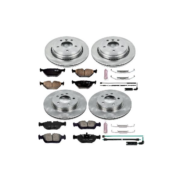 2001-2005 BMW 325xi Disc Brake Kit - Front and Rear (Powerstop)