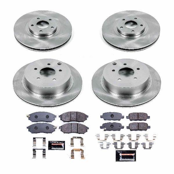 2011-2014 Nissan Murano Disc Brake Kit - Front and Rear (Powerstop)