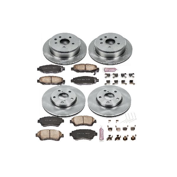 1992-1998 Lexus SC300 Disc Brake Kit - Front and Rear (Powerstop)