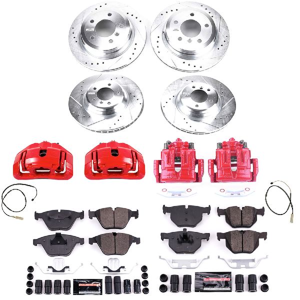 2011-2012 BMW 335i xDrive Disc Brake Kit - Front and Rear (Powerstop)