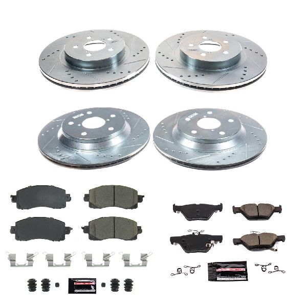 2019-2022 Subaru Forester Disc Brake Kit - Front and Rear (Powerstop)