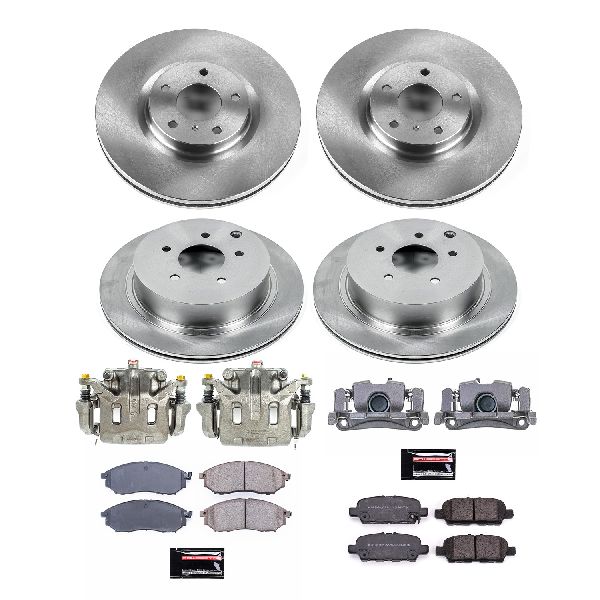2014-2017 INFINITI QX70 Disc Brake Kit - Front and Rear (Powerstop)