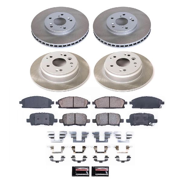 2003-2006 Acura MDX Disc Brake Kit - Front and Rear (Powerstop)