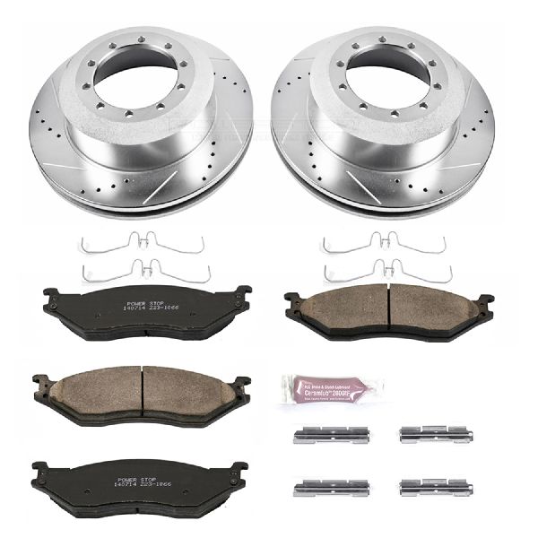 2005-2016 Ford F-550 Super Duty Disc Brake Kit - Rear (Powerstop)