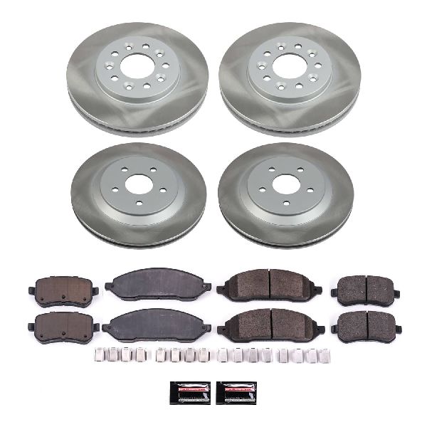 2004-2007 Ford Freestar Disc Brake Kit - Front and Rear (Powerstop)