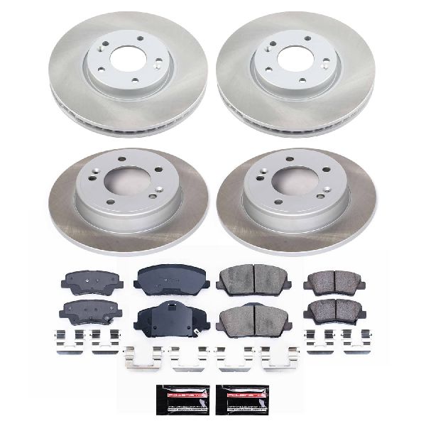 2014-2016 Kia Forte Koup Disc Brake Kit - Front and Rear (Powerstop)