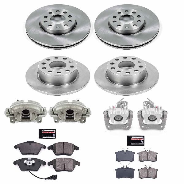 2010-2013 Audi A3 Disc Brake Kit - Front and Rear (Powerstop)