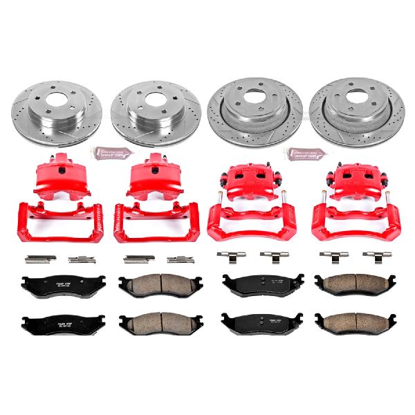 2002 Dodge Ram 1500 Disc Brake Kit - Front and Rear (Powerstop)