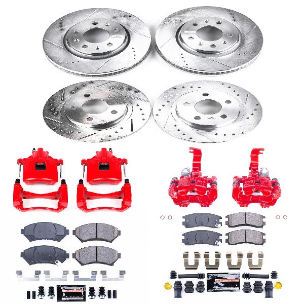 2003-2004 Cadillac Seville Disc Brake Kit - Front and Rear (Powerstop)