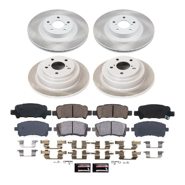 2002-2003 Subaru Impreza Disc Brake Kit - Front and Rear (Powerstop)