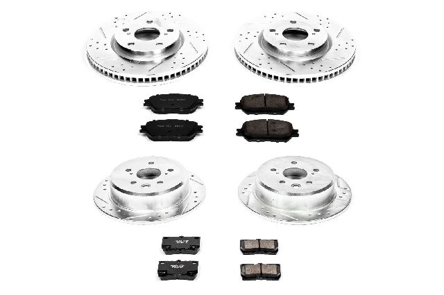 2009-2013 Lexus IS250 Disc Brake Kit - Front and Rear (Powerstop)
