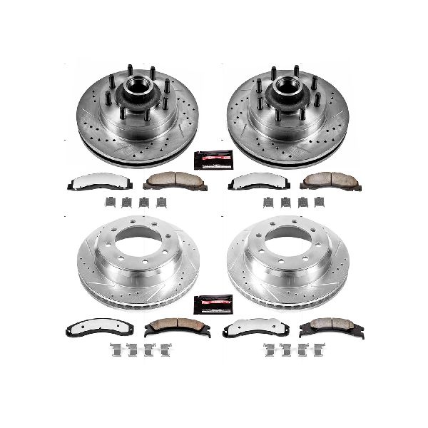 2008-2014 Ford E-150 Disc Brake Kit - Front and Rear (Powerstop)
