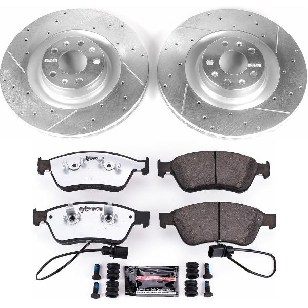 2003-2010 Audi A8 Quattro Disc Brake Kit - Front (Powerstop)