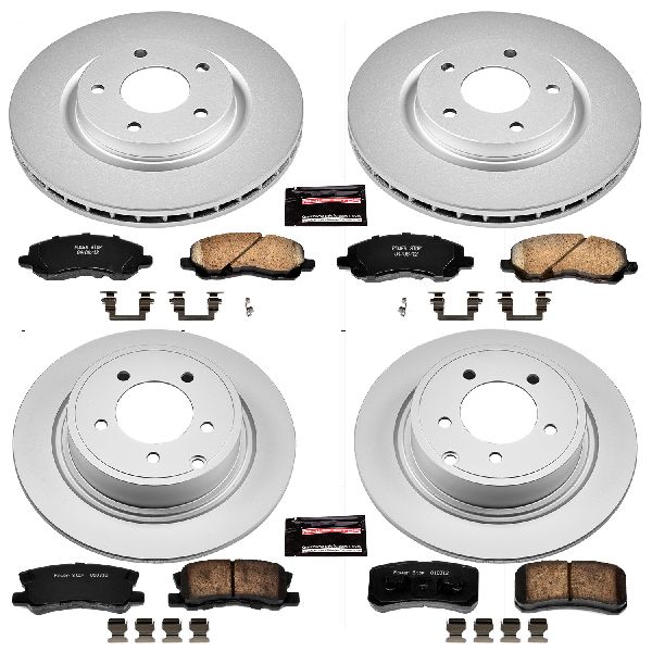2008-2013 Mitsubishi Outlander Disc Brake Kit - Front and Rear (Powerstop)