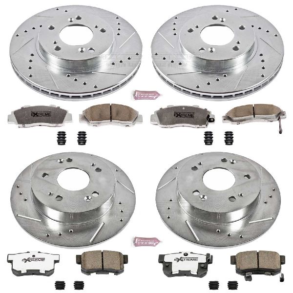1997-2001 Honda Prelude Disc Brake Kit - Front and Rear (Powerstop)