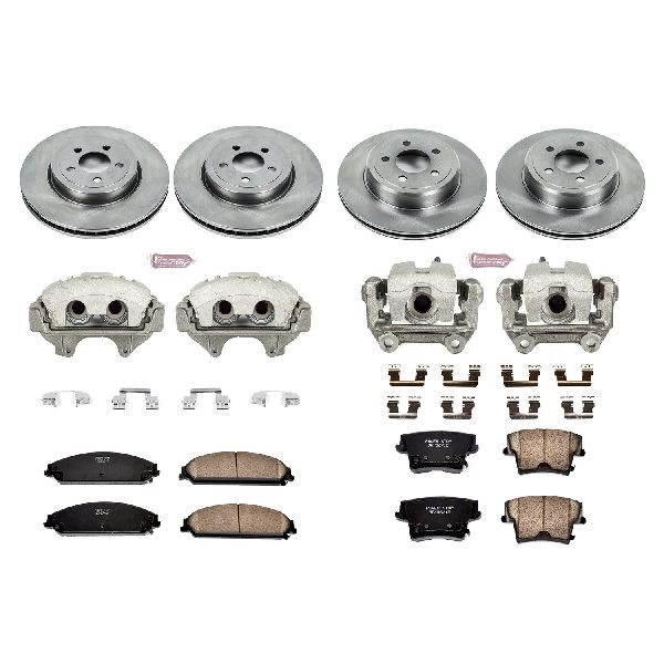 2005-2008 Dodge Magnum Disc Brake Kit - Front and Rear (Powerstop)