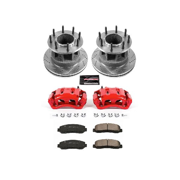 2007-2011 Ford F-350 Super Duty Disc Brake Kit - Front (Powerstop)