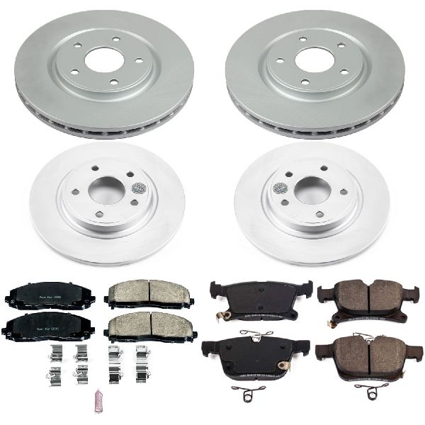 2017-2024 Chrysler Pacifica Disc Brake Kit - Front and Rear (Powerstop)