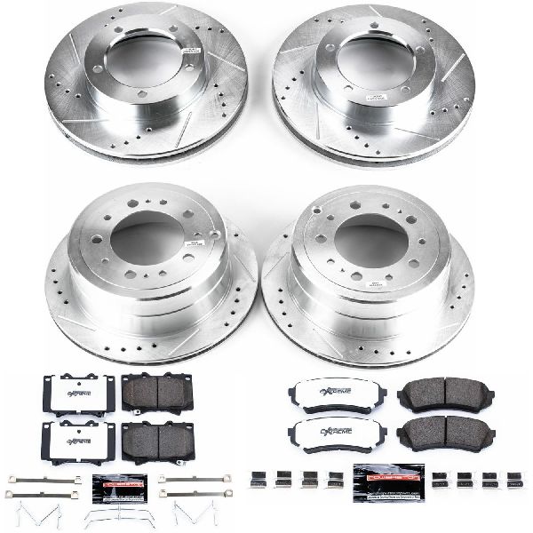 1998-2007 Toyota Land Cruiser Disc Brake Kit - Front and Rear (Powerstop)