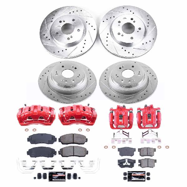 2012-2015 Honda Crosstour Disc Brake Kit - Front and Rear (Powerstop)