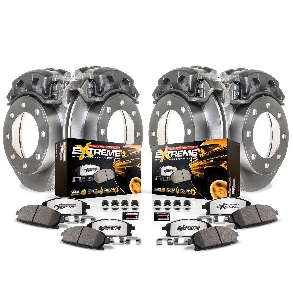 2002-2004 Ford F-550 Super Duty Disc Brake Kit - Front and Rear (Powerstop)