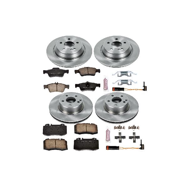 2006 Mercedes-Benz S350 Disc Brake Kit - Front and Rear (Powerstop)