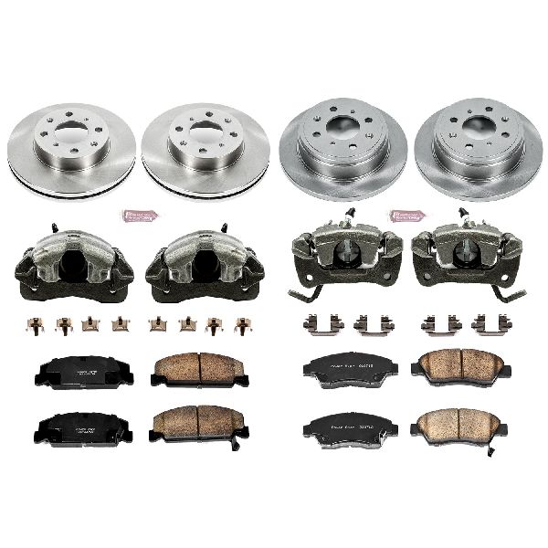 1993-1997 Honda Civic del Sol Disc Brake Kit - Front and Rear (Powerstop)
