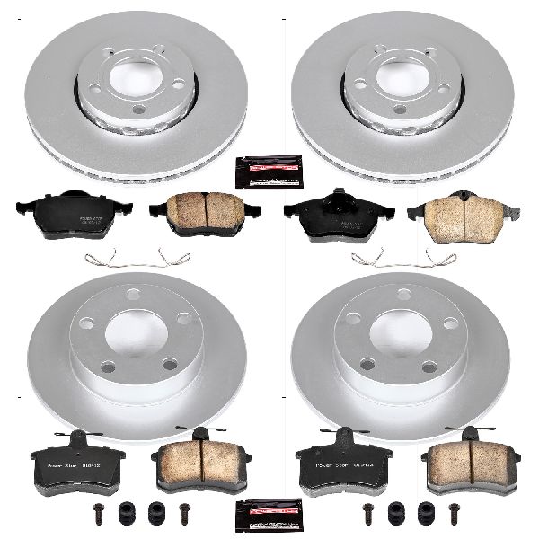 1996-1998 Audi A4 Quattro Disc Brake Kit - Front and Rear (Powerstop)