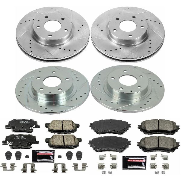 2014-2015 Mazda 6 Disc Brake Kit - Front and Rear (Powerstop)