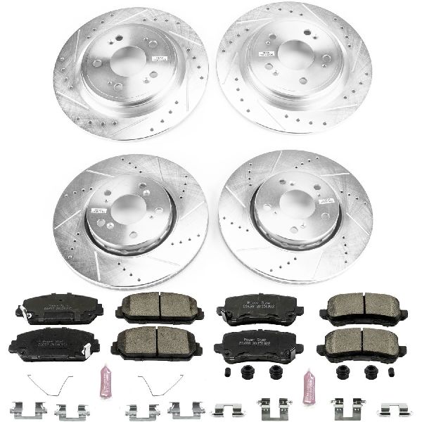 2014-2020 Acura RLX Disc Brake Kit - Front and Rear (Powerstop)