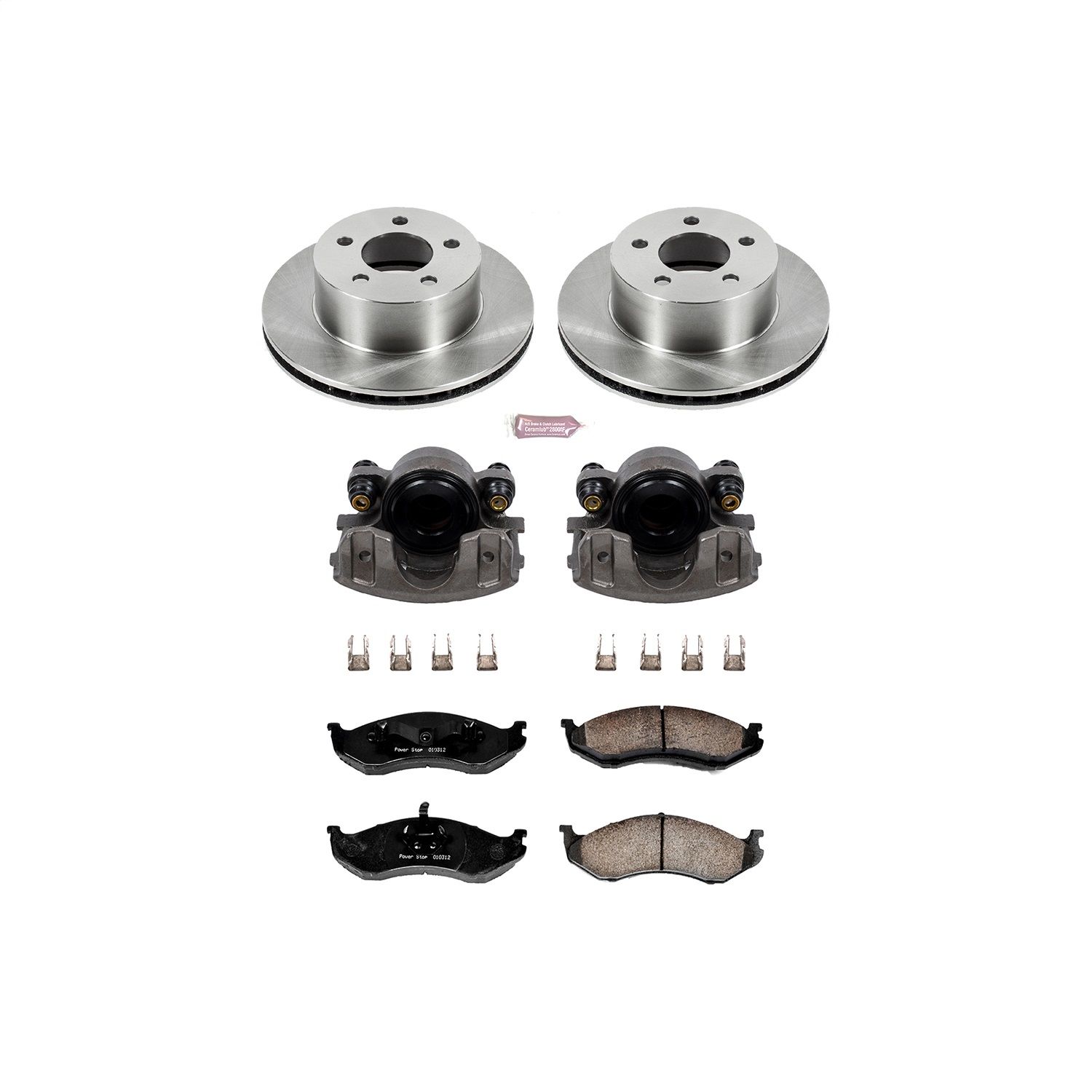 1999, 1998, 1997, 1996, 1995, 1994, 1993, 1992, 1991, 1990 Jeep Cherokee Disc Brake Kit