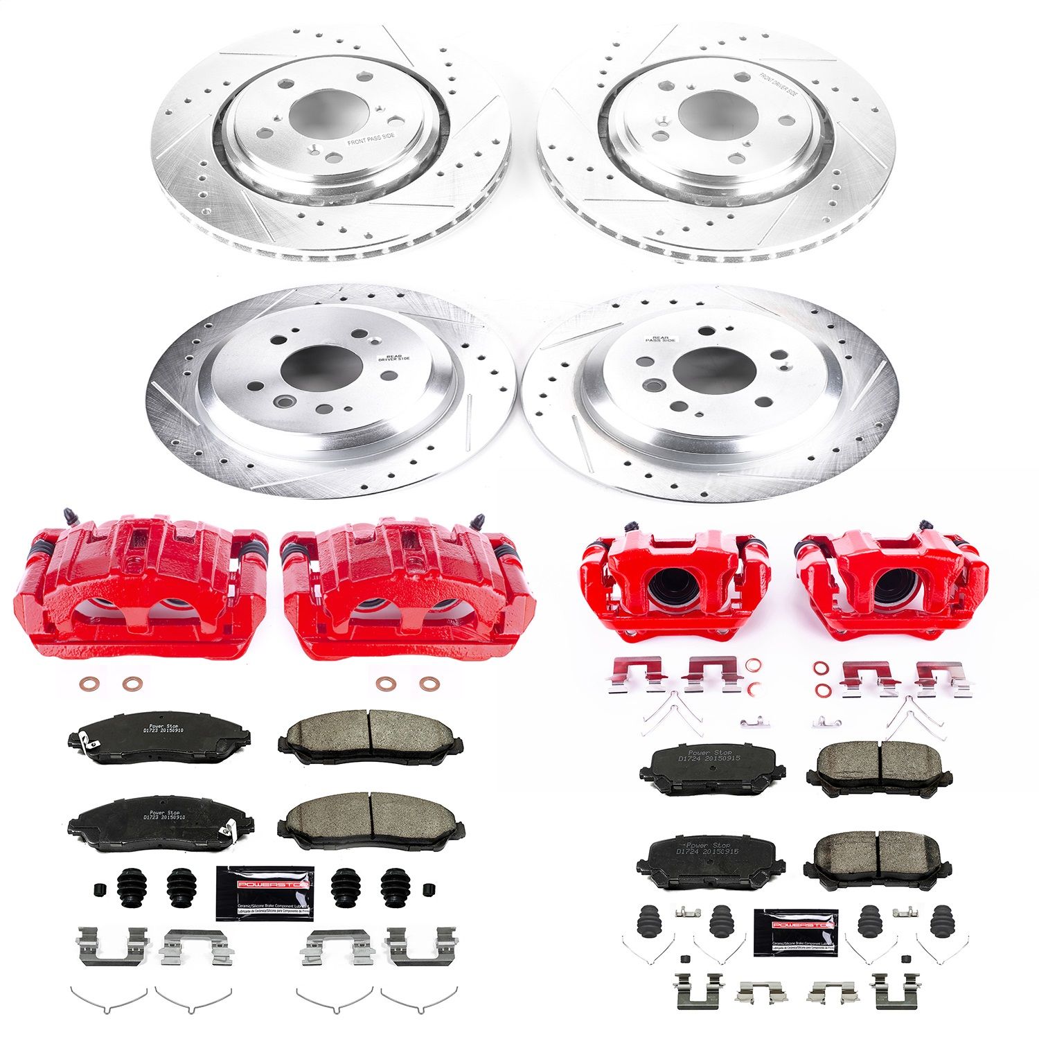 2021, 2020, 2019, 2018, 2017, 2016 Honda Pilot Disc Brake Kit