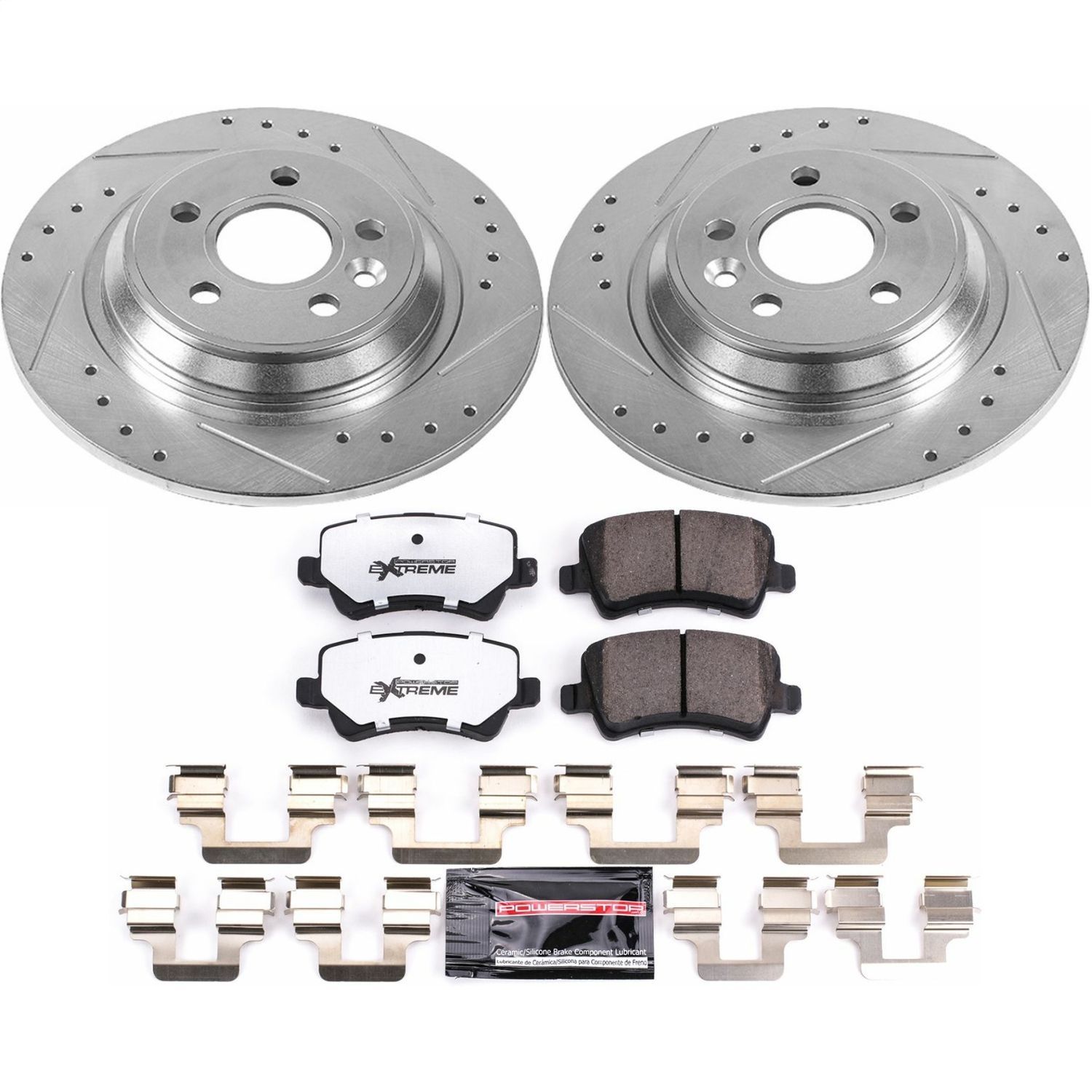 2016, 2015, 2014, 2013, 2012, 2011, 2010, 2009, 2008, 2007 Volvo S80 Disc Brake Kit