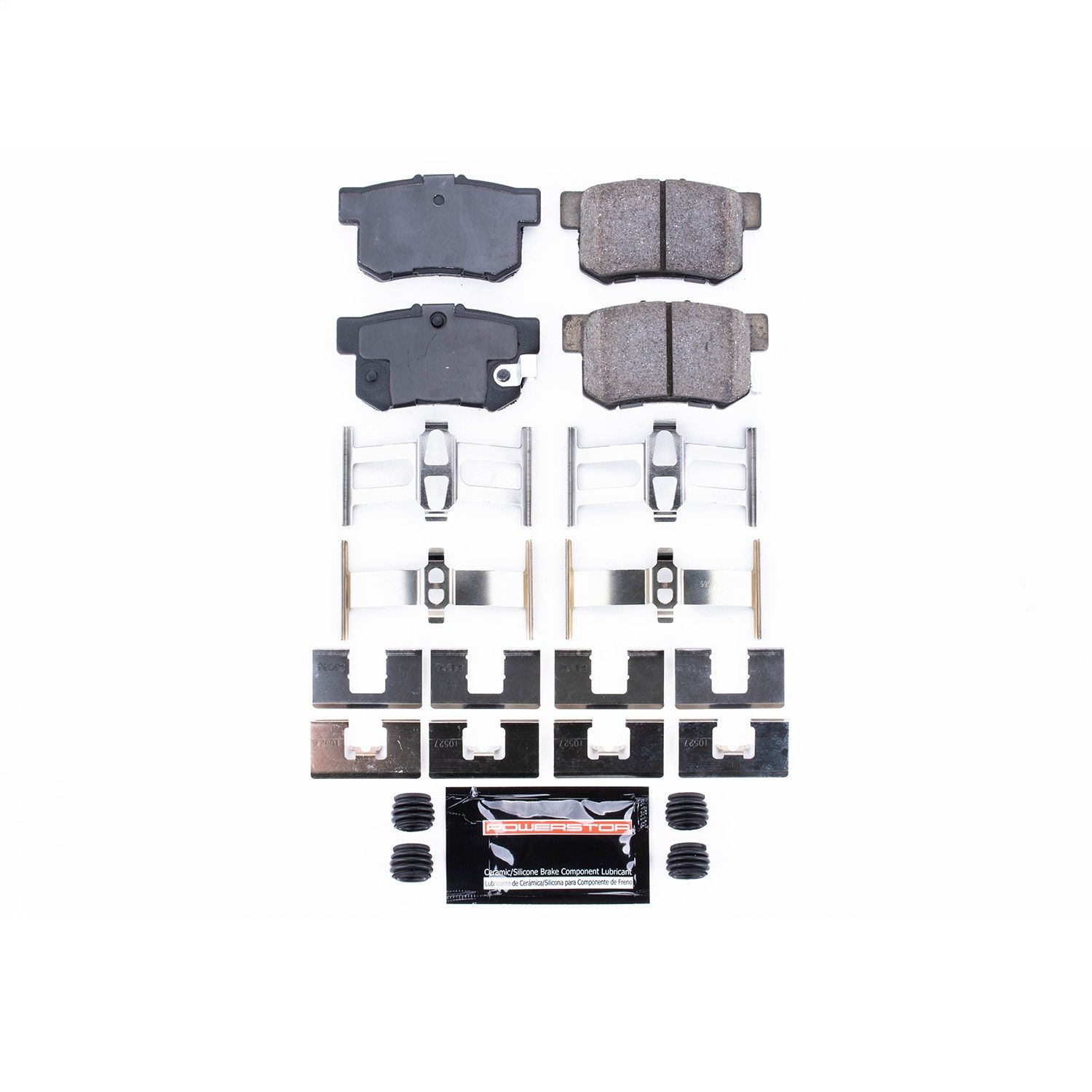 2009, 2008, 2007, 2006, 2005, 2004, 2003, 2002, 2001, 2000 Honda S2000 Disc Brake Pad Set