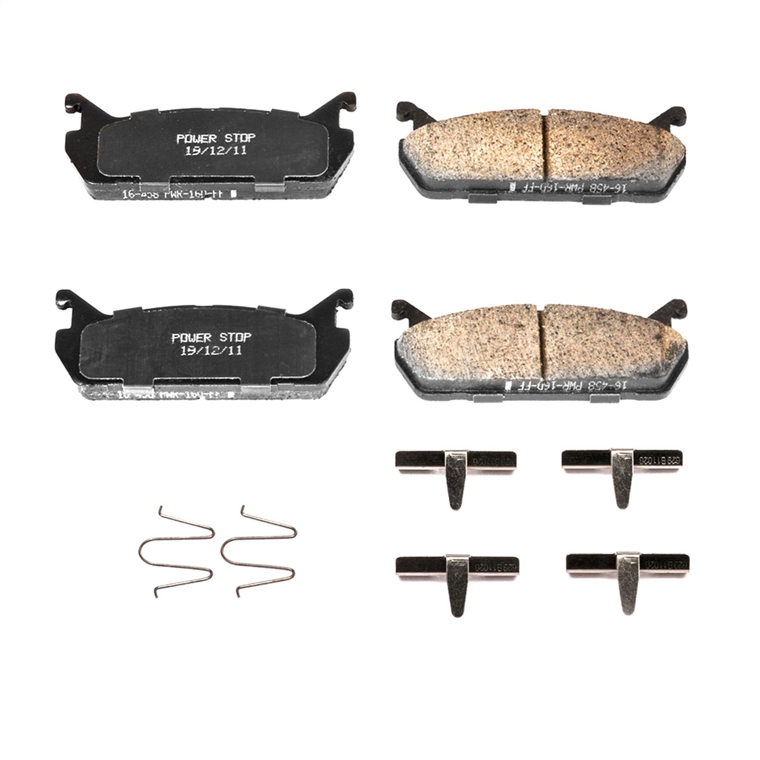 1991, 1990 Mazda 323 Disc Brake Pad Set