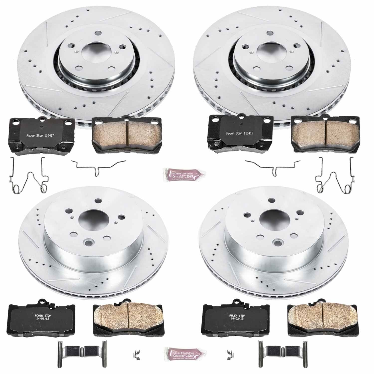 2007, 2006 Lexus GS430 Disc Brake Kit
