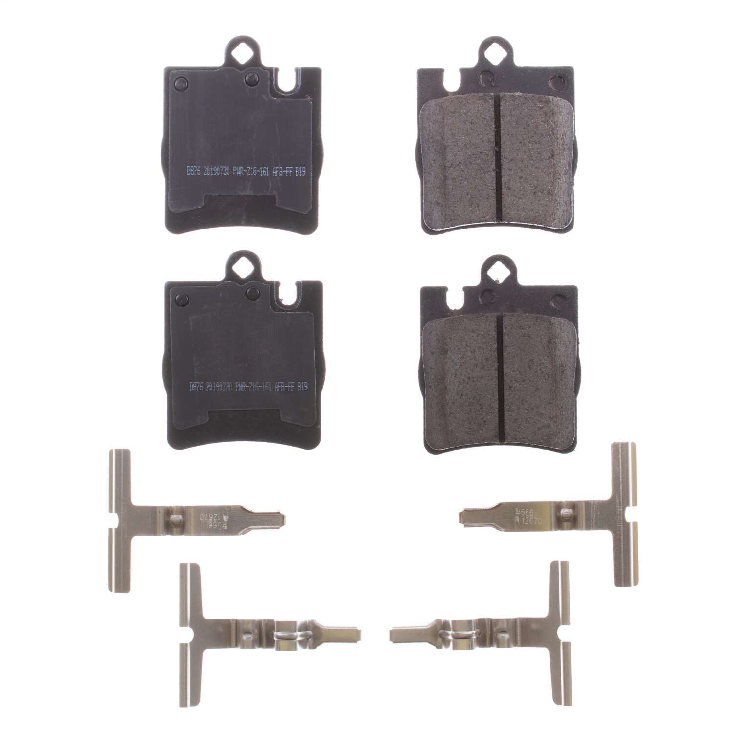 2005, 2004, 2003, 2002, 2001, 2000, 1999, 1998 Mercedes-Benz CLK320 1998-2005 Mercedes-Benz C230 Disc Brake Pad Set