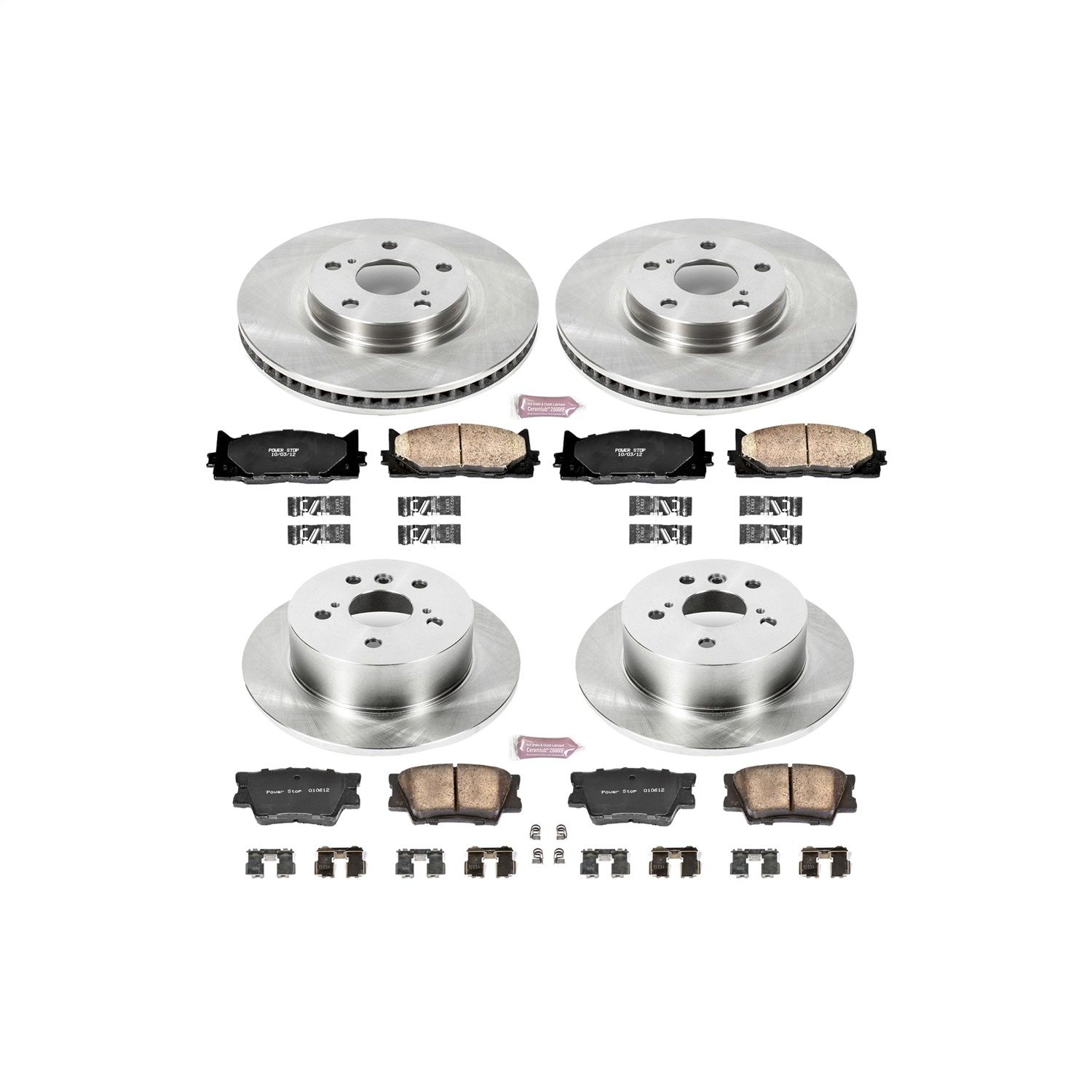 2012, 2011, 2010, 2009, 2008, 2007 Lexus ES350 Disc Brake Kit