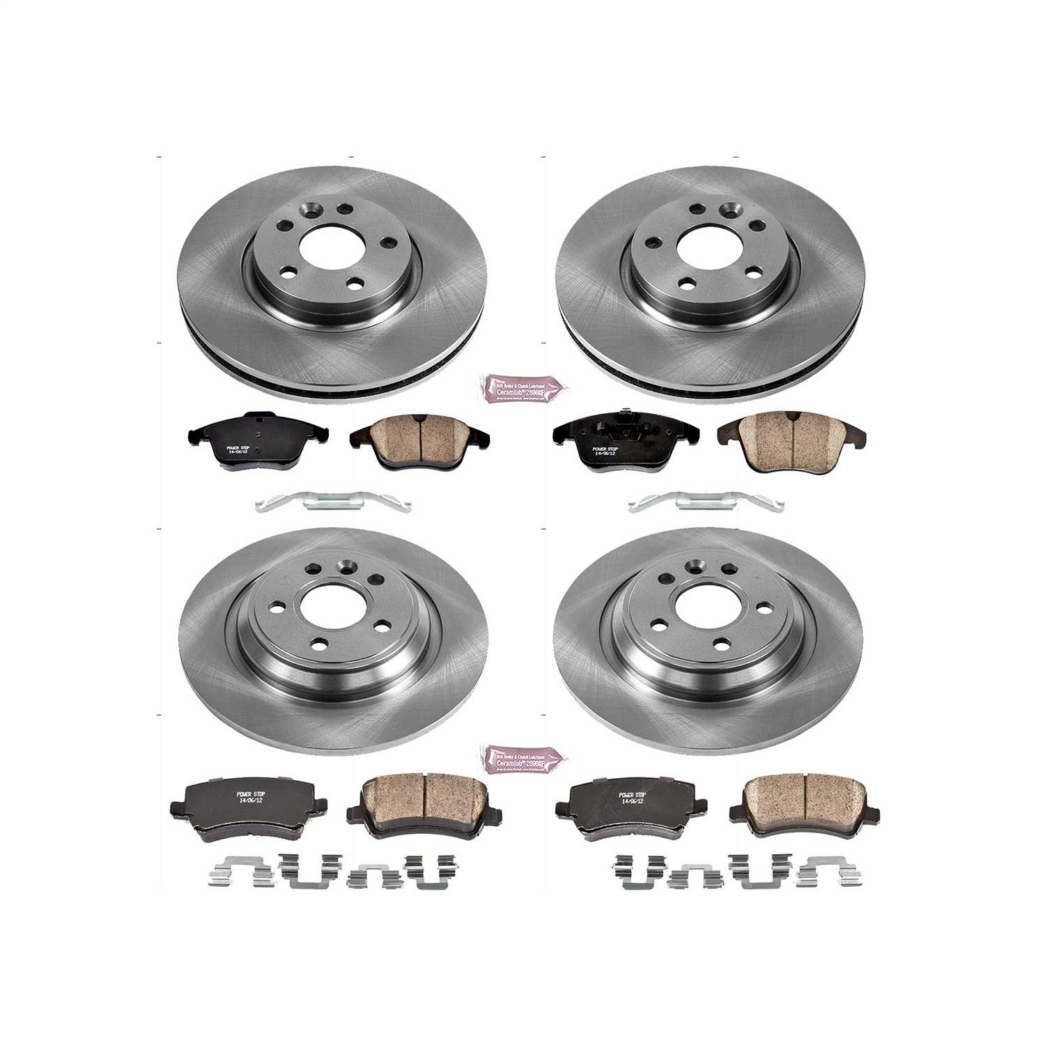2016, 2015 Volvo S80 Disc Brake Kit